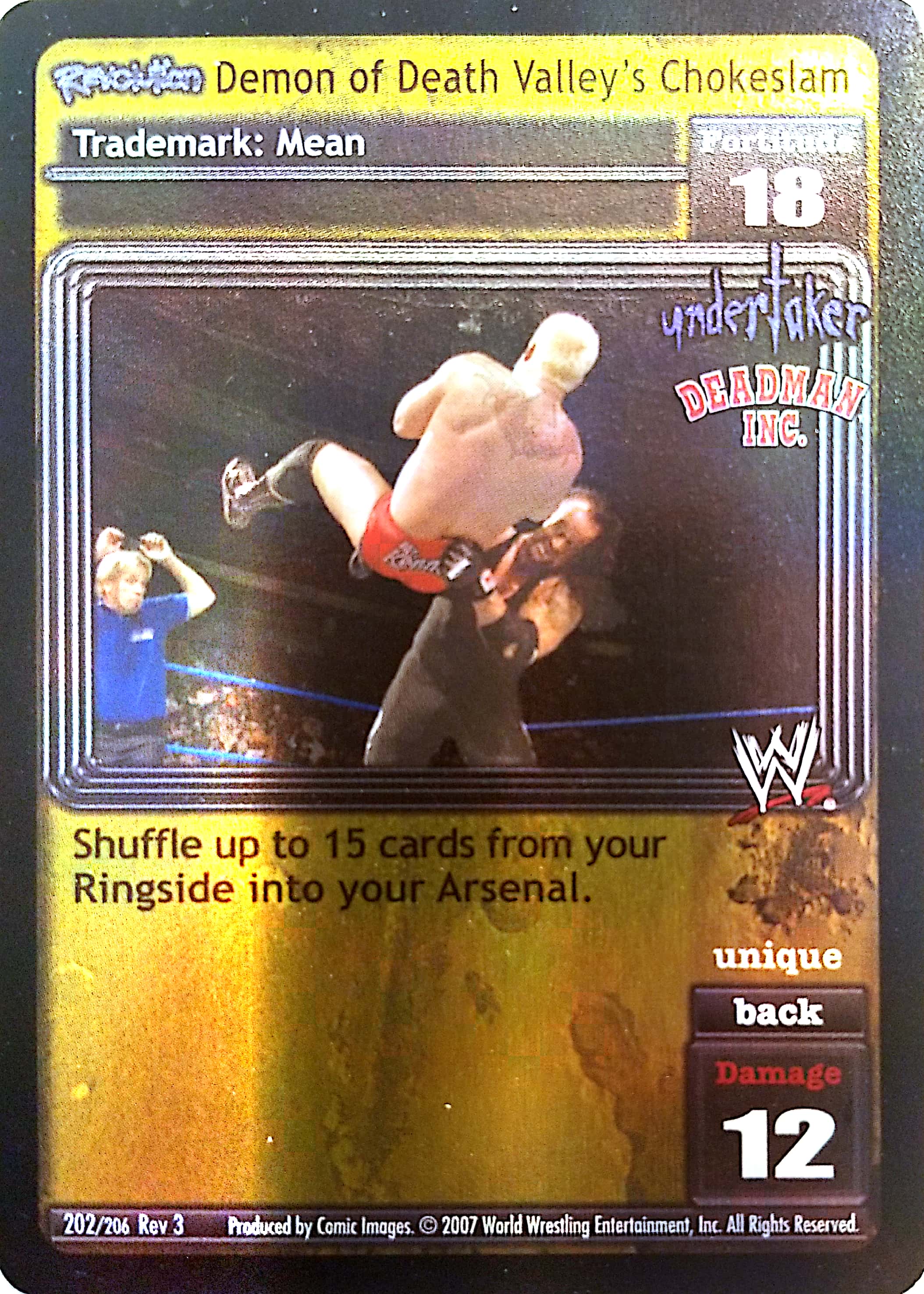 REVOLUTION Demon of Death Valleys Chokeslam